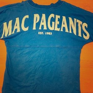 MAC Pageants Spirit Jersey 💙 Girls Medium